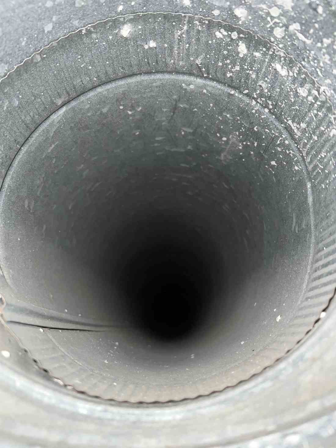 Sheet Metal Air Duct in Dallas TX Sheet metal air duct interior in Dallas, TX